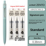 Uni-ball ZENTO Click Gel Pen,0.38/0.5/0.7mm Various Colors Water-based pen With Ergonomic Grip Smooth Writing for School&Office