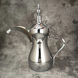 Golden Arabic Coffee Pots, ,Hot Water long-mouthed Tea Kettle Coffee Maker, Narrow Teapot 500/700ML 304 Stainless Steel