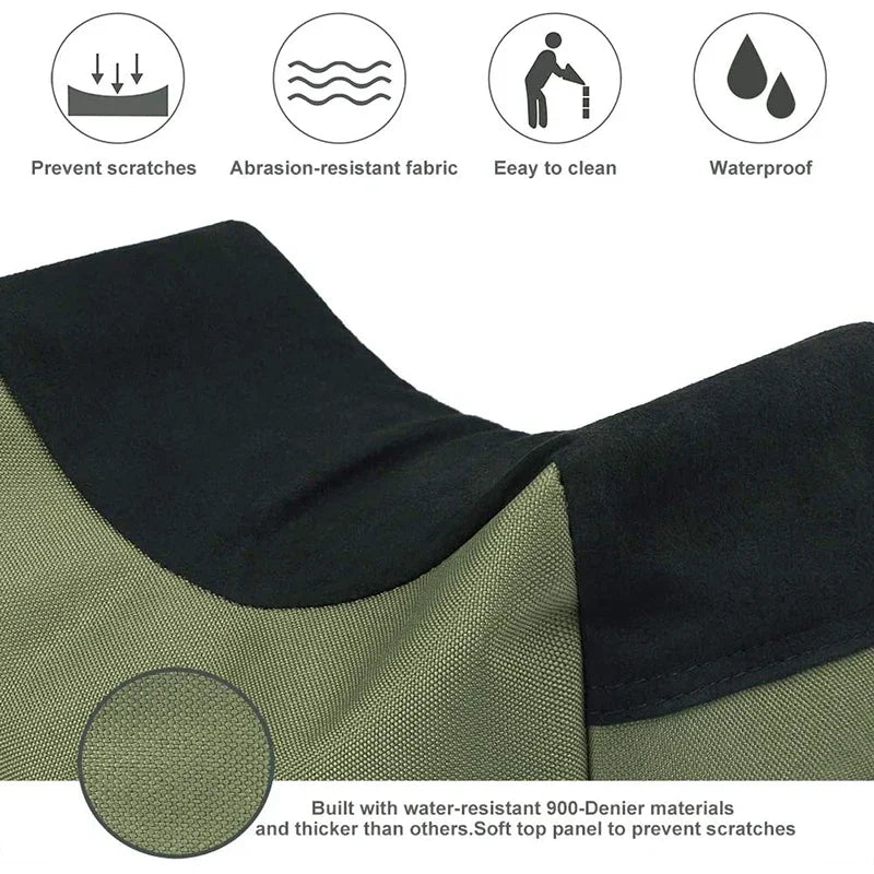 Outdoor lying ground support, fixed chin support, school sight clip, fixed bag, sandbag, hunting support bag