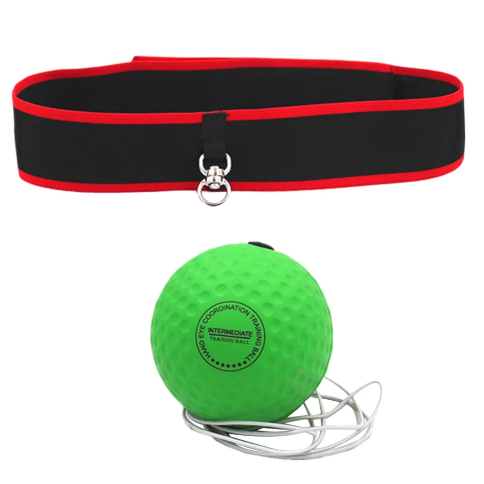 Boxing Training Ball Boxing Ball MMA Gear Improve Speed with Adjustable Headband Kids Boxing Equipment Great for Reflex Accuracy