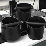 Shock-Absorbent Coffee Knock Box Anti-slip Espresso Dump Bin For Coffee Grounds With Removable Knock Bar Coffee Grind Waste Bin