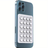 Silicone Suction Phone Holder Mat Multi-functional Suction Cup Phone Stand Square Anti-Slip Single-Sided Case Mount Back Sticker