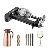 Rotary Roller Upgrade Kits For Laser Engraver Cutting Machine  Engraving Cutting Cylindrical object