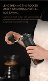 Manual Coffee Grinder Hand-Cranked Coffee Machine Home Small Manual Grinder Hand-Cranked Bean Grinder Coffee Bean Grinder