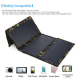 20W/30W 5V Cell Charger Dual Usb Solar Power Panel Foldable Emergency Charging Panel for Came Tablet for Smartphone Supplies