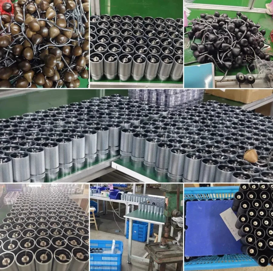High - Quality Hand - Cranked Coffee Grinder with Steel Core for Precise Manual Coffee Bean Grinding and Fine Powdering