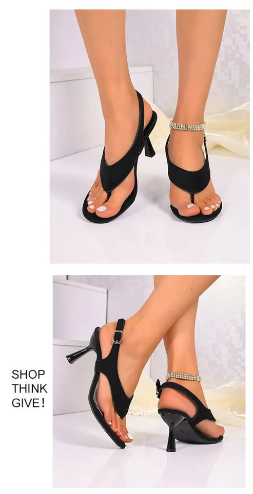 Women Sandals Fashion High Heels Sandals For Summer Women Shoes 2026 Ankle Strap Heel Zapatos Mujer Summer Footwear Women Pumps