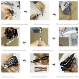 Electric Bicycle Scooter Hydraulic Brake Simple Oil Bleed Needle Pipe Maintenance Repair Tool Connector Lock Pipe Screw Bike