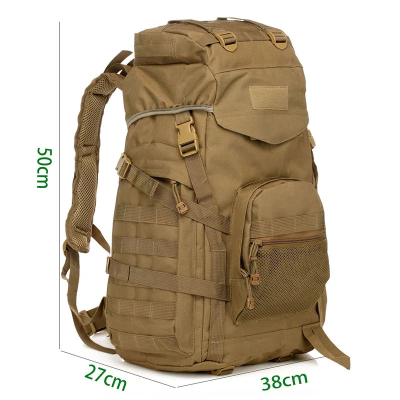 60L Russian EMR Camouflage Bag Camping Mountaineering Rucksack Travel Cycling Tactical Attack Backpack Hiking Bags