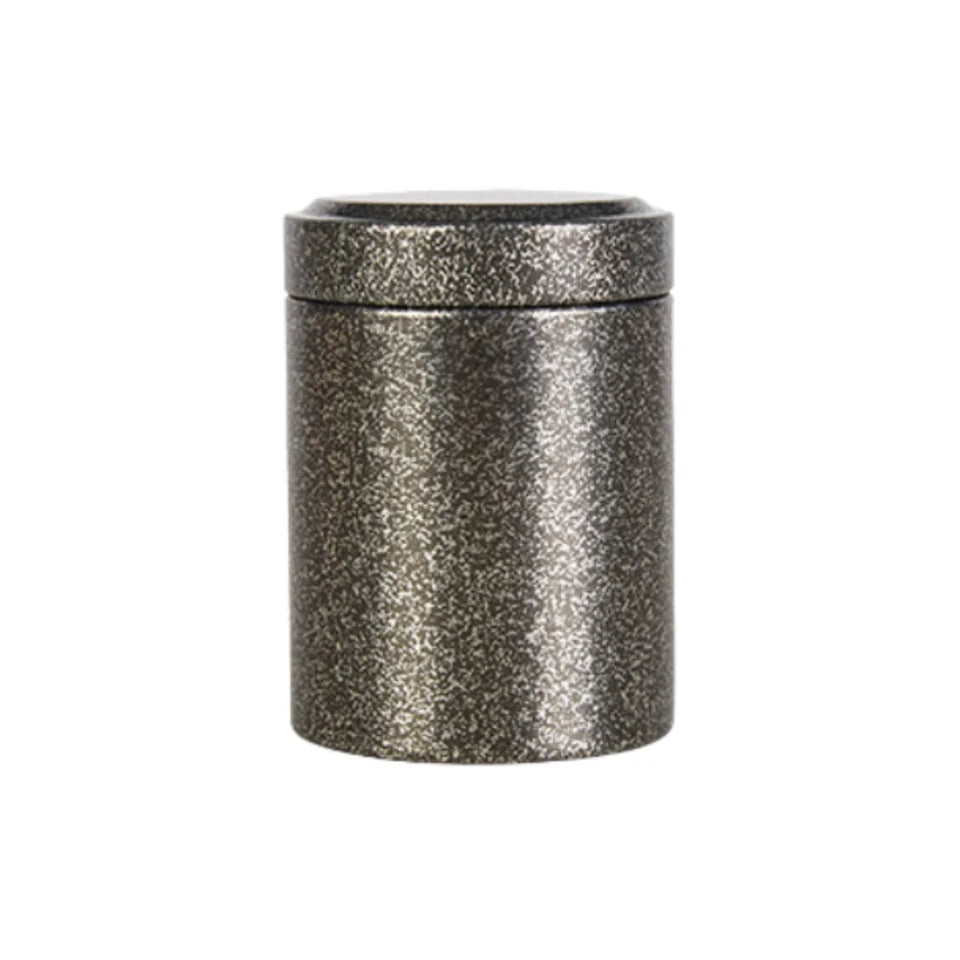 Round Shaped Jar Eco-Friendly Coffee Tea Caddy Mini Tin Storage Box Round Sealed Iron Box For Coffee Storage Home Decor Tea