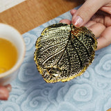 Leaf Tea Coasters Non-slip and Heat Insulation Hot Pads Waterproof Slip Resistant Cup Pad Table Protector Kitchen Tableware Set