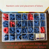 Magnetic letter spelling board set teaching tool, helpful for teaching and intellectual development, improving language skills