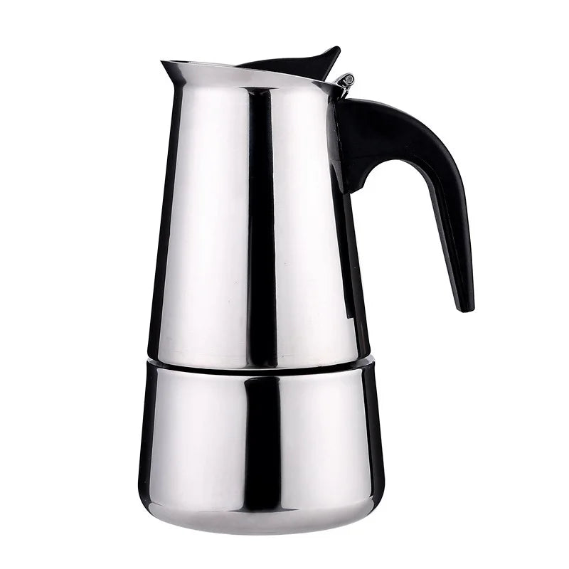 2/4/6/9 Cup Mocha Pot Coffee Machine Espresso Cup Electric Coffee Machine Latte Percolator Stove Mocha Coffee Machine