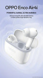 New OPPO Enco Air4i Earphones Wireless Bluetooth 5.4 Call Noise Cancelling Sports Headphones HiFi Stereo Gaming Music Headset