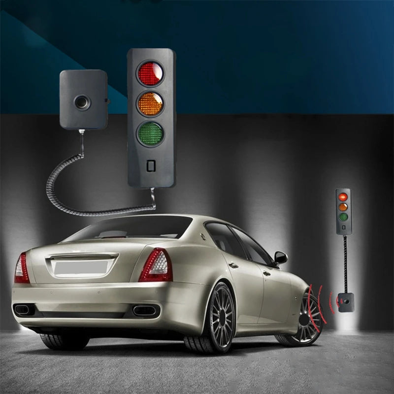 Garage Smart Parking Device LED Traffic Light Parking Alarm Anti-Collision Warning Device Parking Device