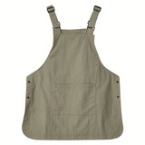 Japanese Waterproof Outdoor Barber, Coffee Shop, Catering Workwear Apron, Unisex Household Kitchen Workwear