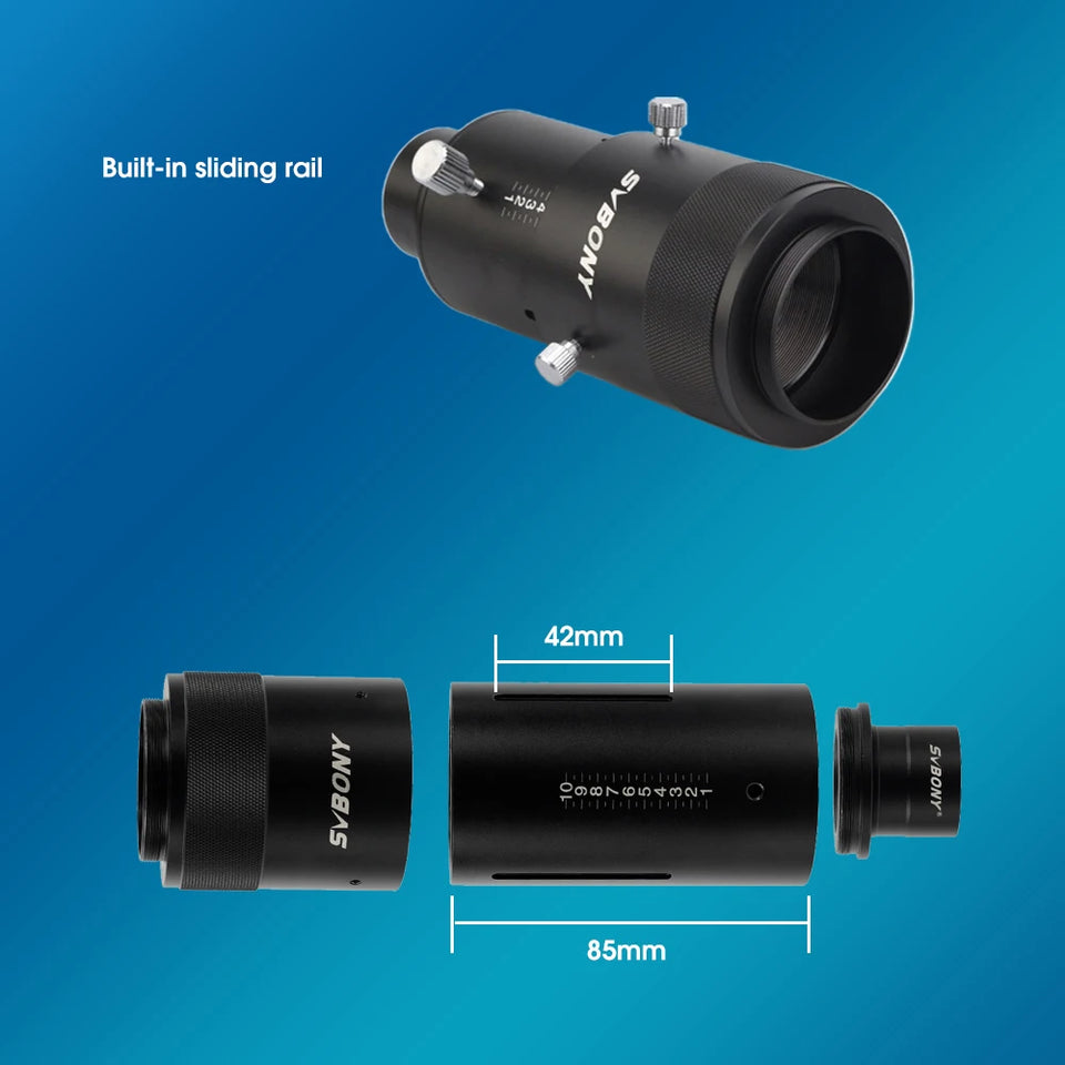 SVBONY Variable Universal Camera Adapter Support Max 42mm Outside Diameter Eyepiece for SLR & DSLR Camera And Eyepiece SV112