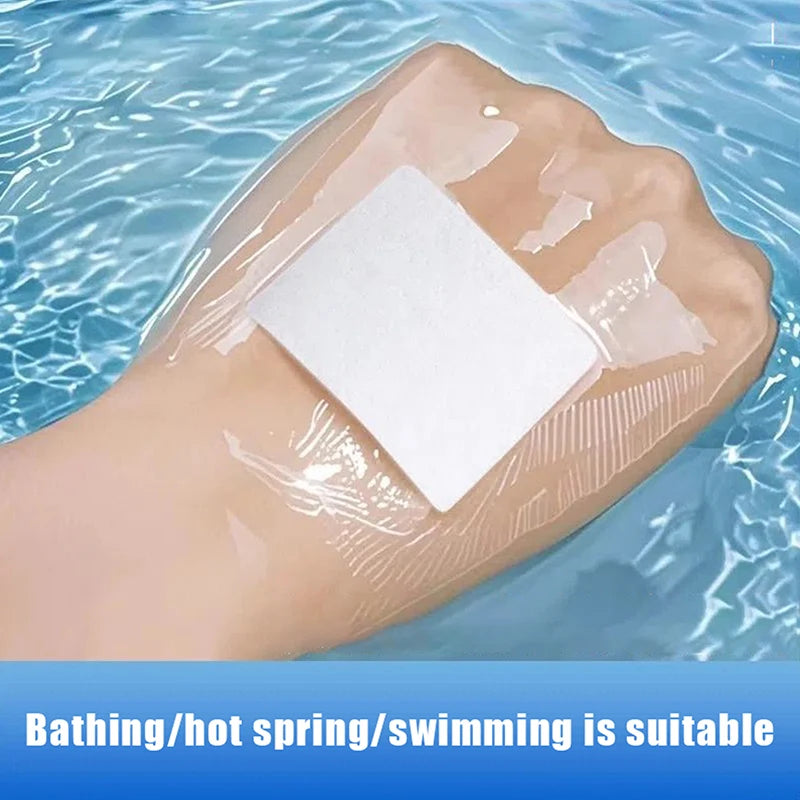 Waterproof Transparent PU 10/20pcs Adhesive Wound Dressing Fixer Band Aid Bandage Wound Protective Sticker First Aid Tool