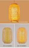 Bamboo Artwork Chandelier Lantern Tea Room Restaurant Restaurant Hot Pot Restaurant Japanese Style Retro Zen