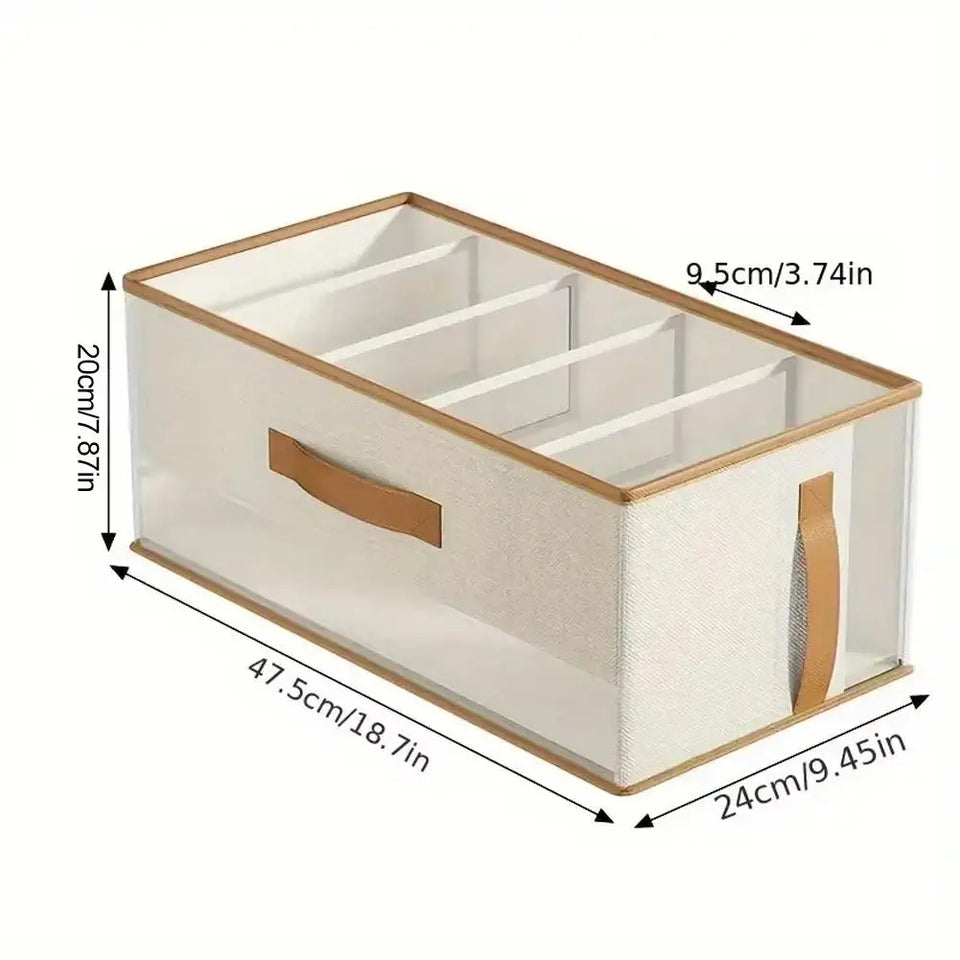 Organizer Box for Storage in The Closet Underwear Drawers Storage Bedroom Cabinet Socks Bra Storage Pants Organizer