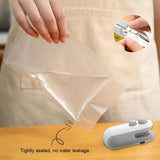 Plastic Bags Sealer Mini Sealing Machine Food Packaging Bag Sealer Portable Heat Bag Sealer Rechargeable Food Bag Thermal Sealer