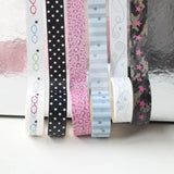 1.5cm x 3m Korean Sweet Cool Washi Tape Star Glasses Leopard Print Polka Dot DIY Journal Collage Decorative Tape Roll