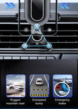 SEAMETAL Gravity Car Phone Holder Auto Air Vent Clip Cellphone Bracket Universal Car Air Vent Mobile Phone Stand For Navigation