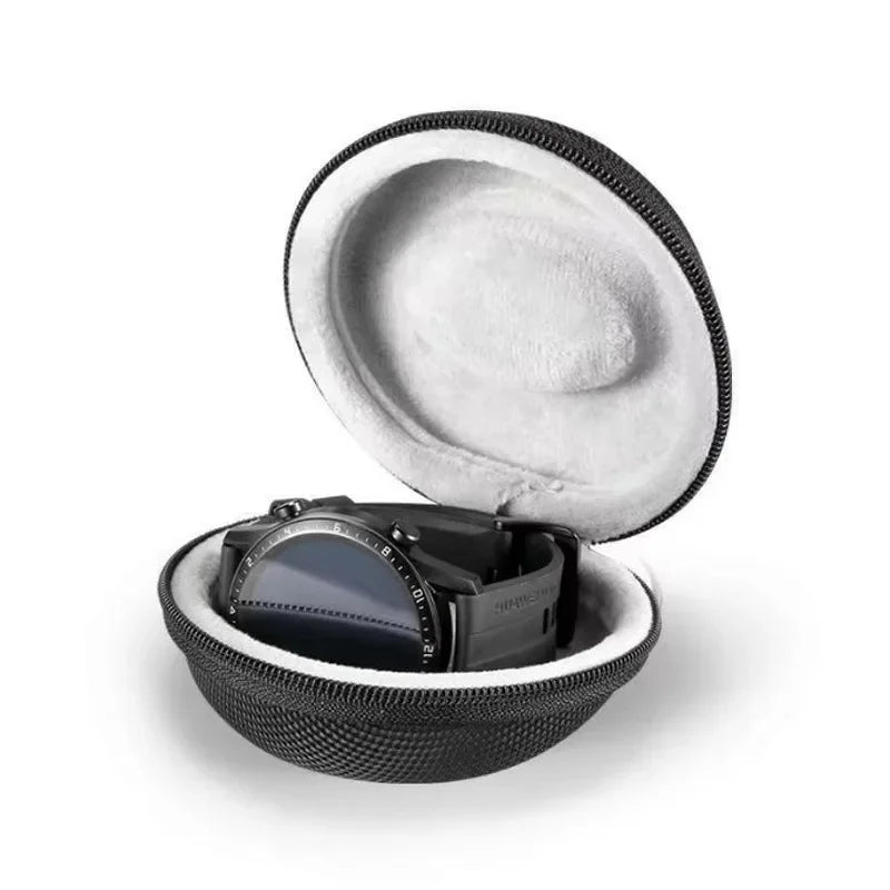 Travel Case Portable Storage Box for Single Watch Shock and Impact-resistant for Wristwatches Smart Watches Accessories