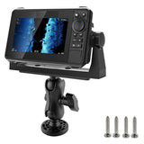 Fish Finder Mount Base Wear Resist 360 Degree Swivel Fish Finder Rack Universal Fishfinder Supporter for Marine Boat Kayak