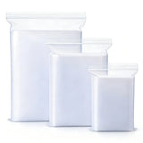 3 Size Reusable Storage Bags Transparent Leak Proof Freezer Bags Airtight Seal for Food Fruit Veggie Storage