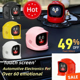 Car Intelligent Robot Mounted Toys Accessories Electronic Pets, Fashion Companions Over 60 Expression Touch Screen Sound Effects