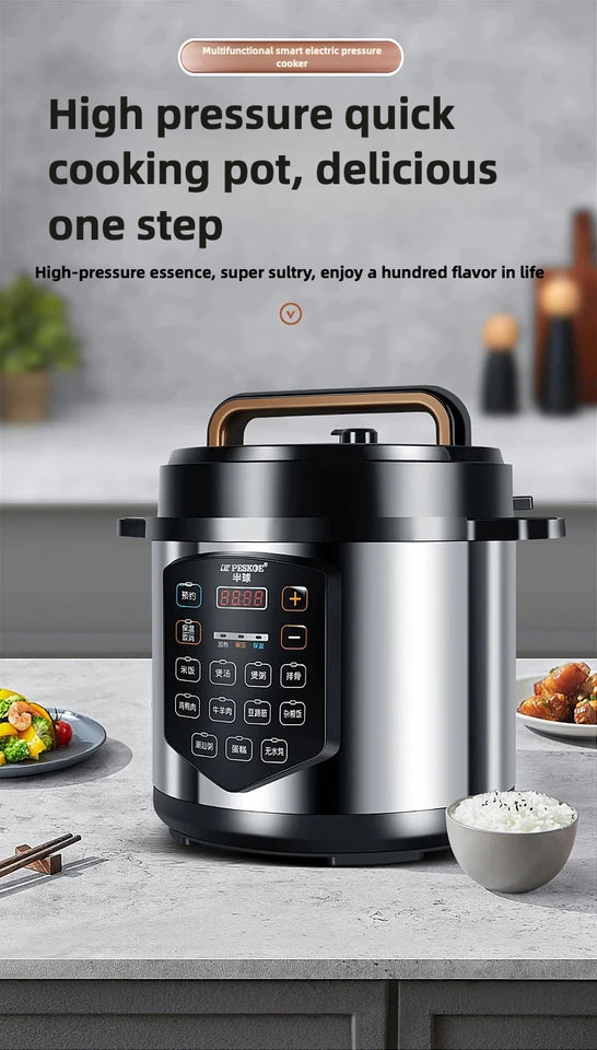 ‌13L Commercial Heavy Duty Pressure Cooker,Restaurant Grade Electric Steamer,Breakfast Buffet Auto Keep Warm Function