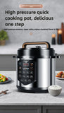 ‌13L Commercial Heavy Duty Pressure Cooker,Restaurant Grade Electric Steamer,Breakfast Buffet Auto Keep Warm Function