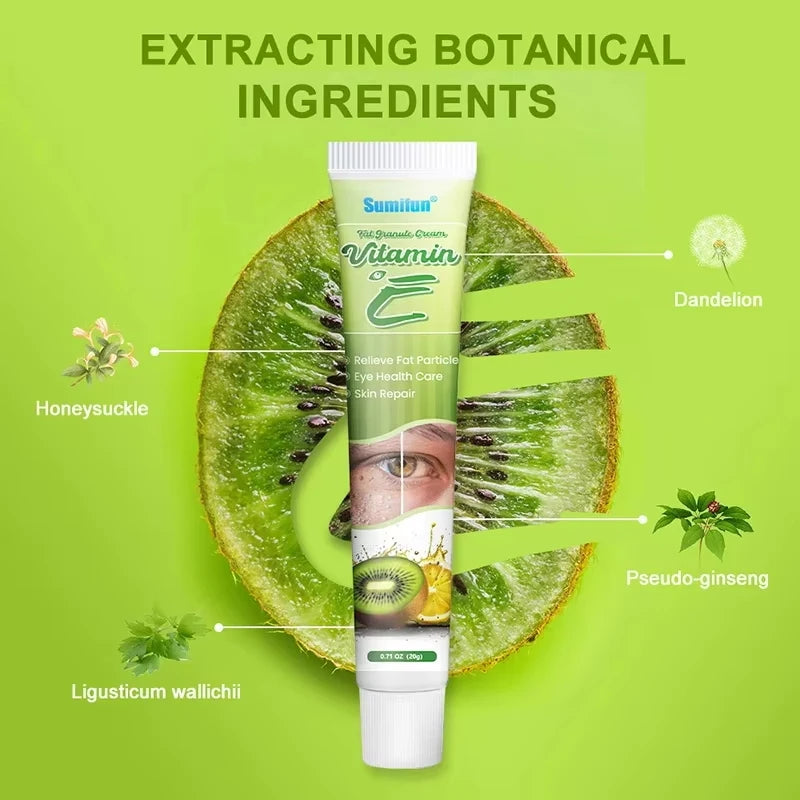 Fat Granules Remover Eye Cream Effective Remove Fat Granules Puffiness Anti-Particles Milia Remover Product Repair Eye Skin Care