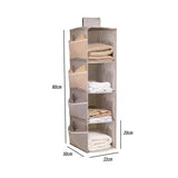 Hanging Storage Closet Clothes Organizer Wardrobe Jeans Sweater Pants T-shirt Home Bedroom Cabinet Organization Dressing Room