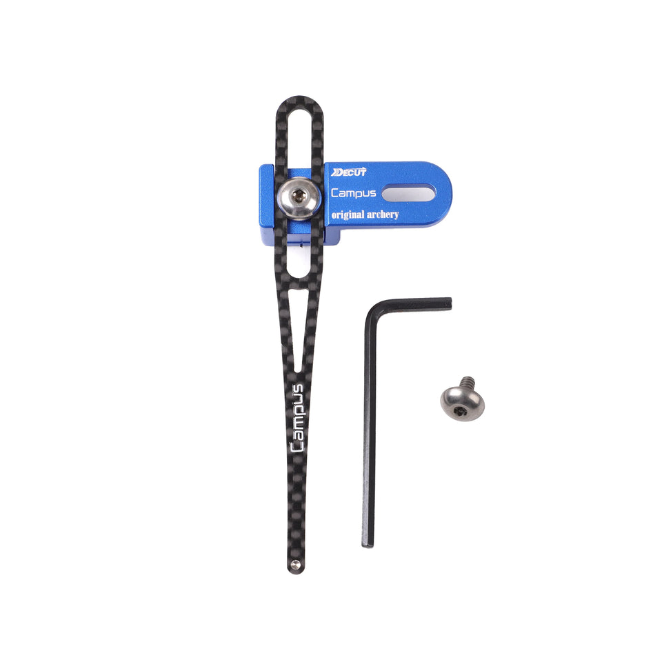 Archery Bow Clicker NIKA Adjustable Clicker Carbon Fiber Clicker Aluminum Alloy For Recurve Bow Arrow Hunting Shooting Accessori