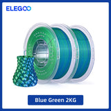 ELEGOO 5/10KG Silk Filament PLA 1.75mm 3D Printer Filament for FDM 3D Printers Elegoo PLA for Elegoo Centauri Carbon