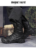 Special Forces Desert Combat Tactical Men's Tall Boots Wear-resistant Training Boots Waterproof Outdoor Mountaineering Sports Cl