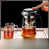 Tea cups, tea separation filters, tea brewers, household glass tea sets, cup sets, elegant cups, teapots