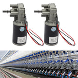 Bymaocar Dc Motor, 60w 220rpm Dc Gear Motor, Electric Gear Motor  60w-24v/12v Used in Packaging, Printing, Textile,