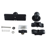 Fish Finder Mount Base Wear Resist 360 Degree Swivel Fish Finder Rack Universal Fishfinder Supporter for Marine Boat Kayak