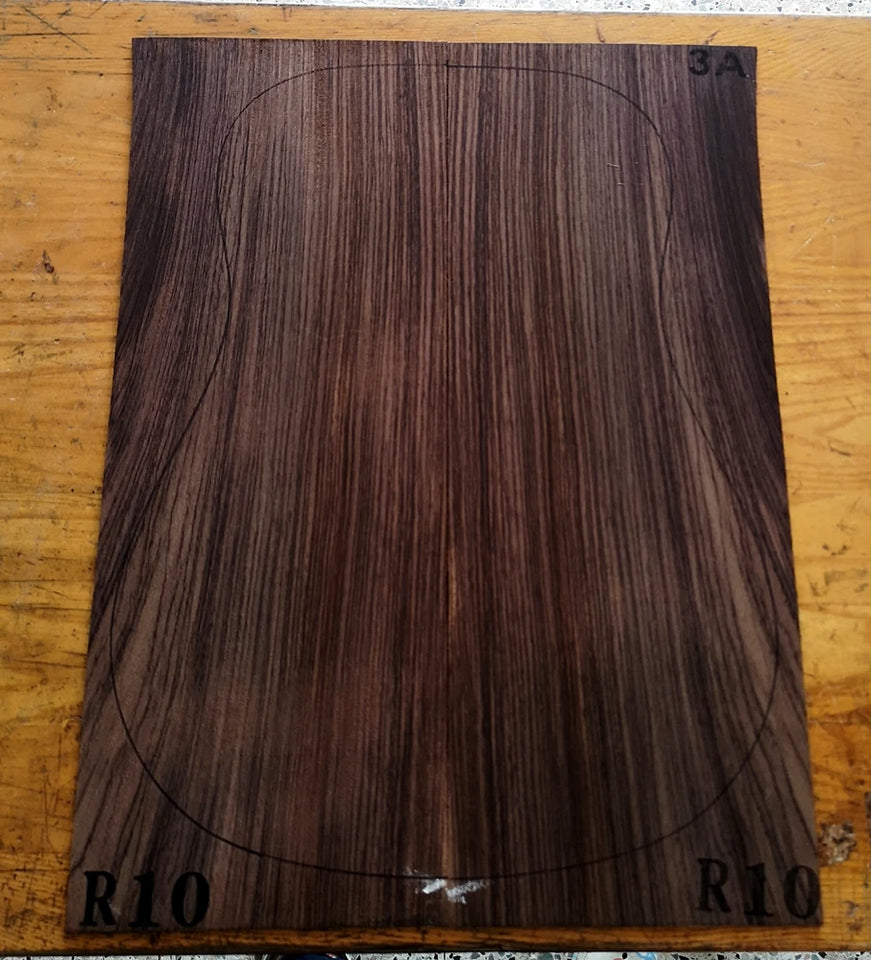 AAA Grade India Rose guitar back/side board All-Solid acoustic Guitar making material accessories Solid Woods Number selection