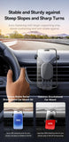 Baseus Car Phone Holder for iPhone Xiaomi Samsung Car Phone Stand Car Mount with Hook Clip Auto Locking Easy Install