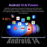 Latest Global Version Pad 15 Pro Snapdragon 8 Gen3 Android 15 Tablet 11Inch HD 22GB+2TB 10000 MAh 5G Dual SIM Wifi GPS Tables PC