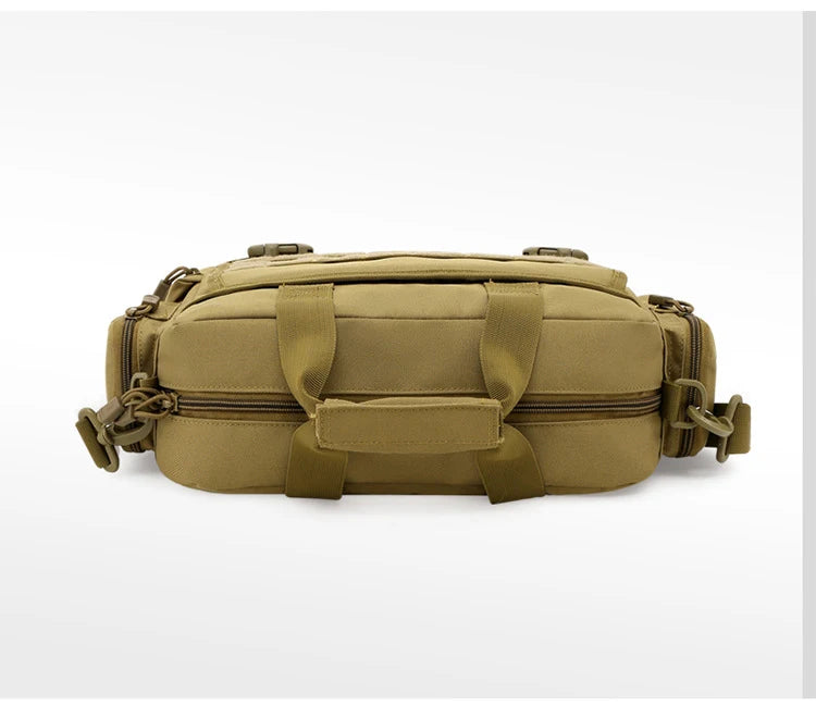 40L Portable Backpack Tactics Multifunction Outdoor High Capacity Camping Backpacks Army Diagonal Span Bag