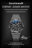 CHENXI Business Quartz Man Wristwatch Multi-function Luminous Calendar Men's Watches Waterproof Chronograph Stop Watch