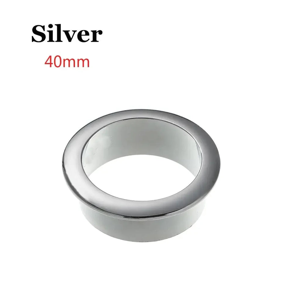 Computer Desk Cable Grommets Wire Hole Cover Cabinet Vent Decorative Ring Cable Outlet Port Furniture Hardware Desk Organizer