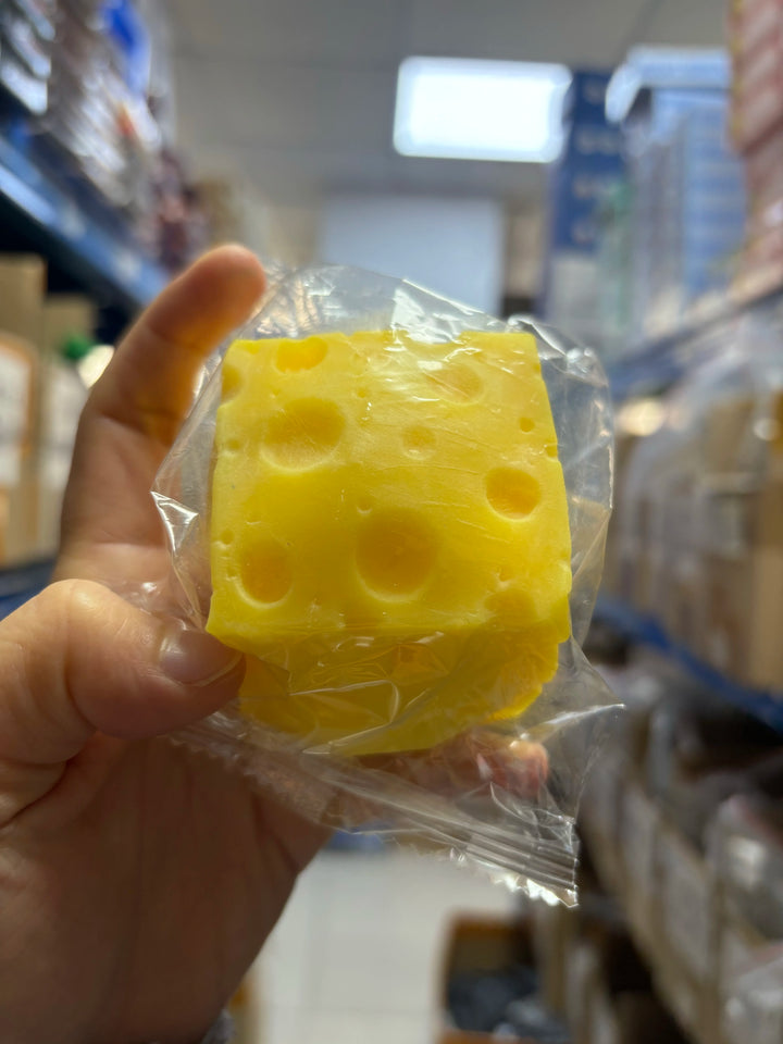 Squeeze Cheese Cube Toy Stress Relief Squishy Soft Ball Slow Rebound Relief Anxiety Fidget Toy for Kids Adults ADHD Autism Gifts