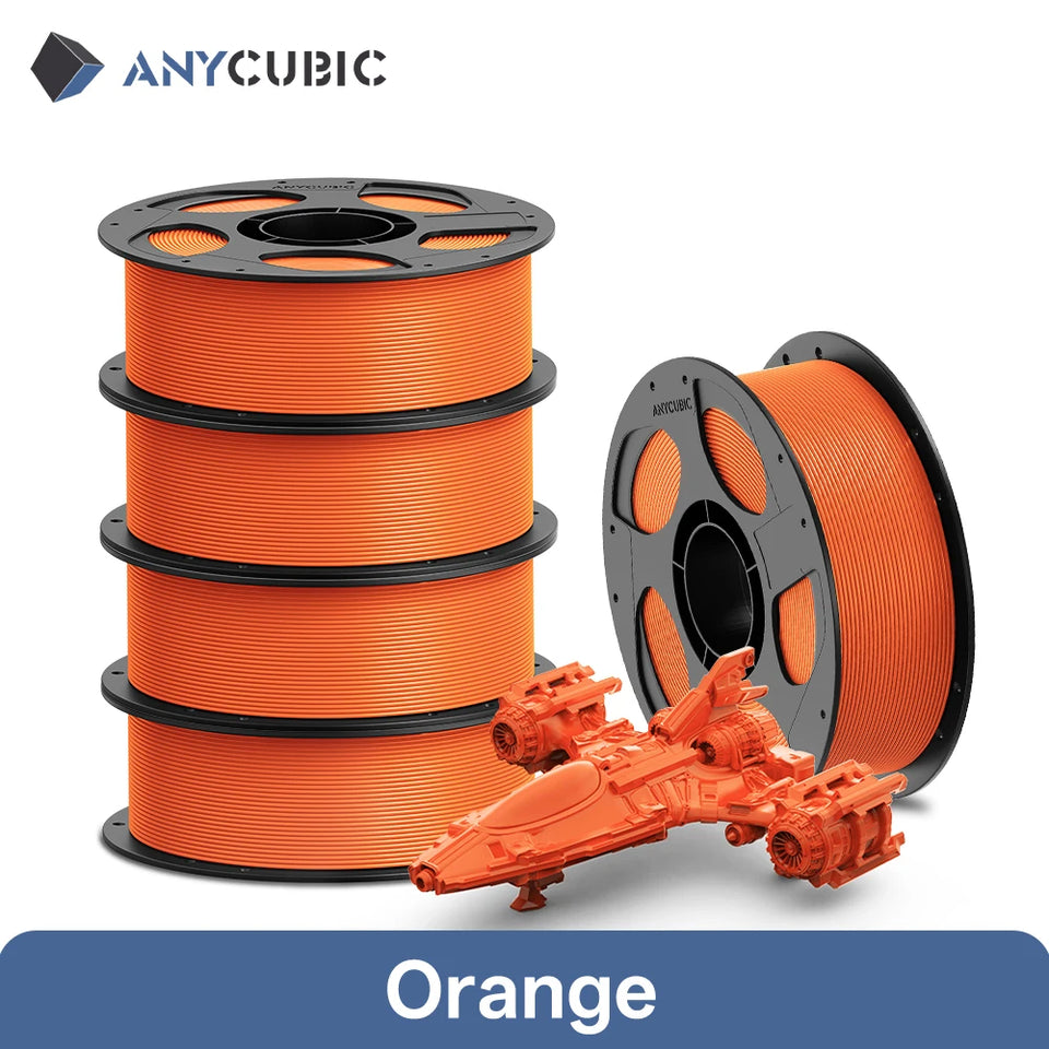 5KG ANYCUBIC PETG Filament PLA 3D Printer Multicolor 1.75mm Plastic 3D Printer Filament For Kobra 3 Combo S1C FDM 3D Printer