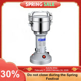 150G Grains Spices Cereals Coffee Dry Food Grinder Machine Gristmill Home Beans Espresso Electric Medicine Powder Crusher 1200W